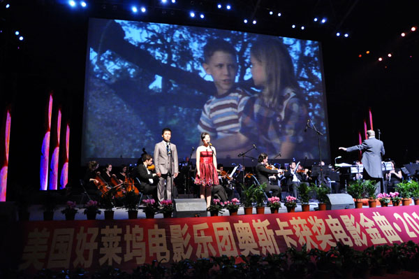 9蕪湖廣電的主持人現場演繹經典對白.JPG